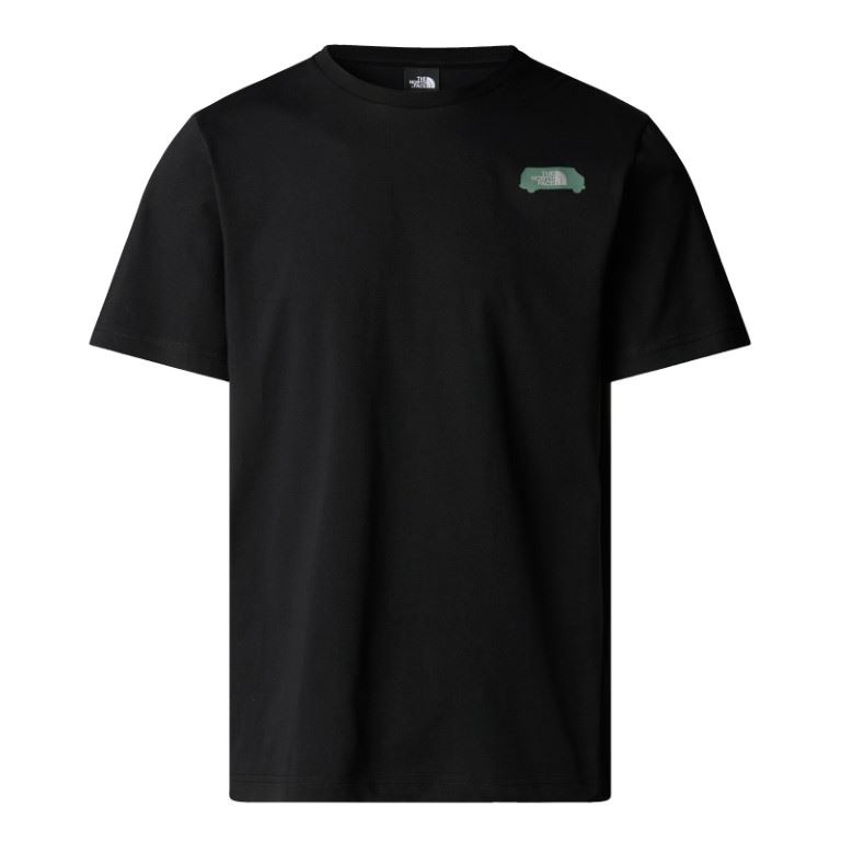 The North Face Outdoor Graphic S/S T-shirt Heren TNF Black M