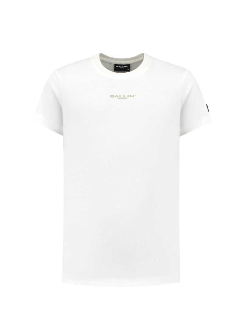 Ballin Regular fit Crewneck SS T-shirt Kinderen Off white 8