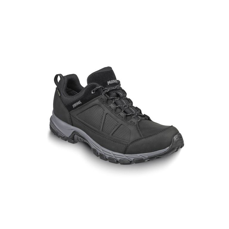 Meindl Orlando GTX Lage Wandelschoen Heren Schwarz/Silber 10,5