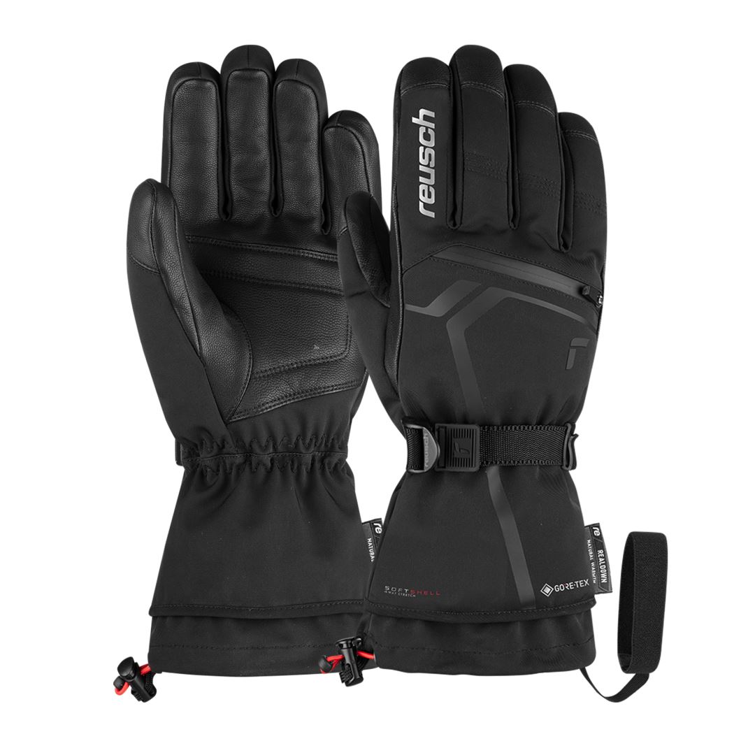 Reusch Down Spirit GORE-TEX® Handschoen Black/Silver 9