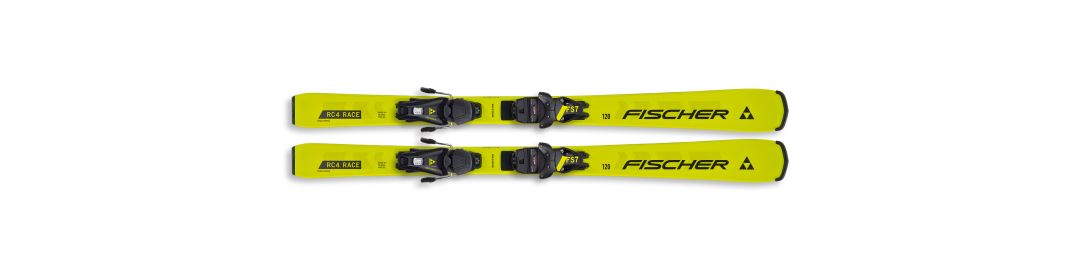 Fischer Rc4 Race Jr (130-150) Jrs + Fs 7 Gw Ca Jrs Ski Kinderen Yellow 130
