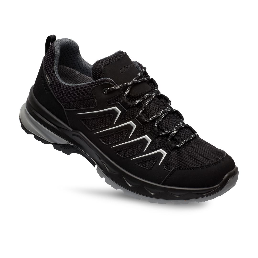 Grisport Wega Low zwart wandelschoenen uni (14915-01)