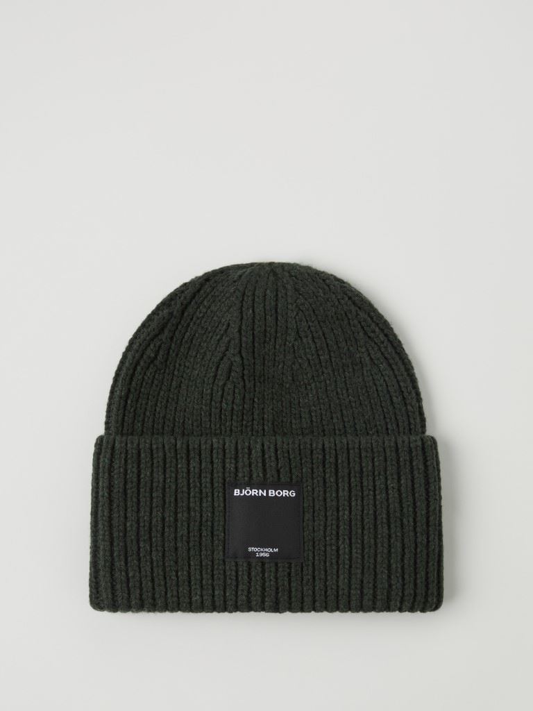 Björn Borg Centre Knit Beanie Muts Peat One Size