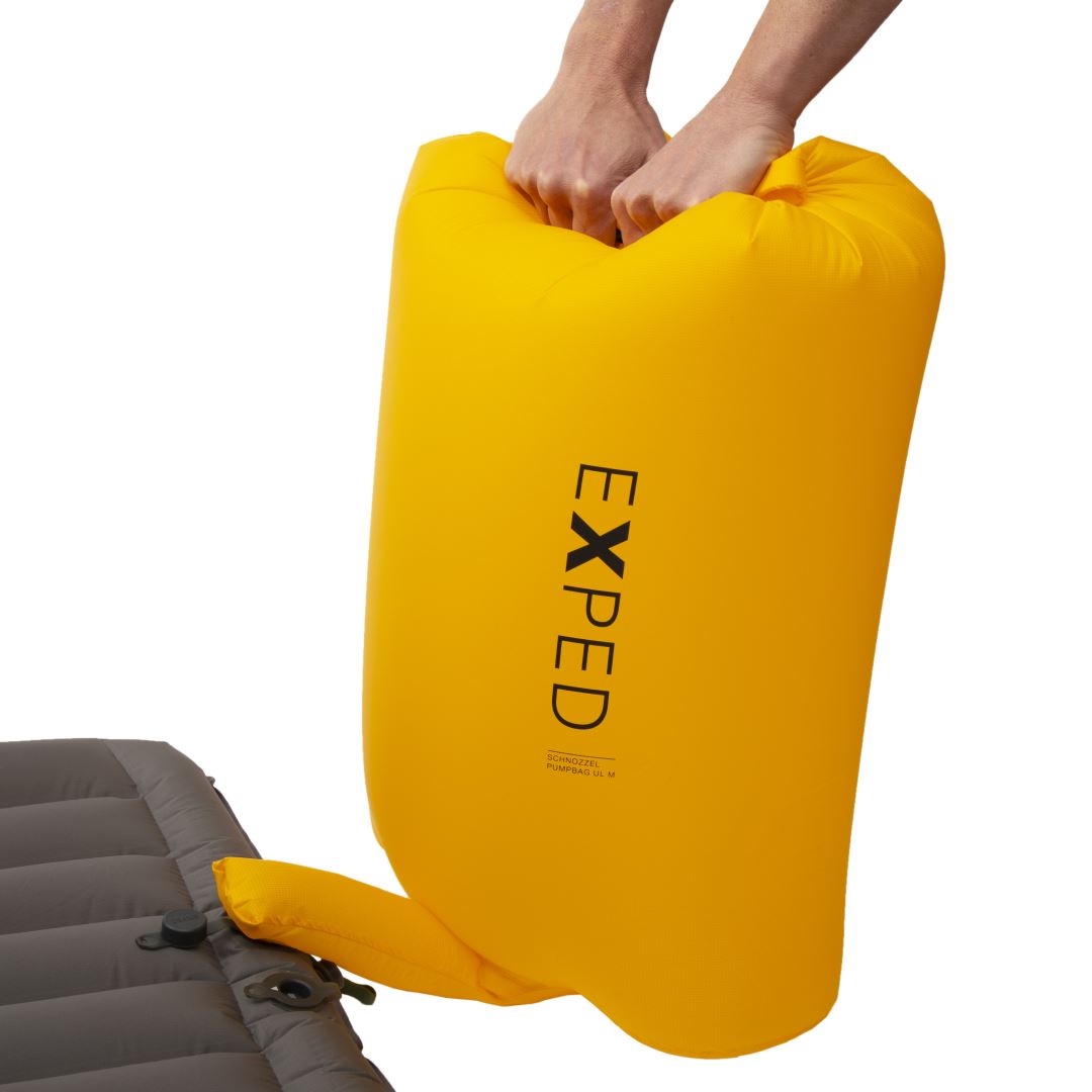 Exped Schnozzel Pumpbag Ul Luchtbedpomp Geel M