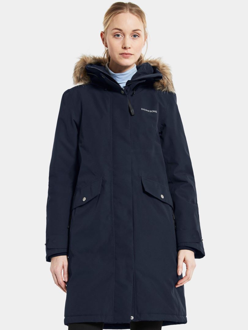 Didriksons Veste parka Erika Ladies Dark Night Blue 46