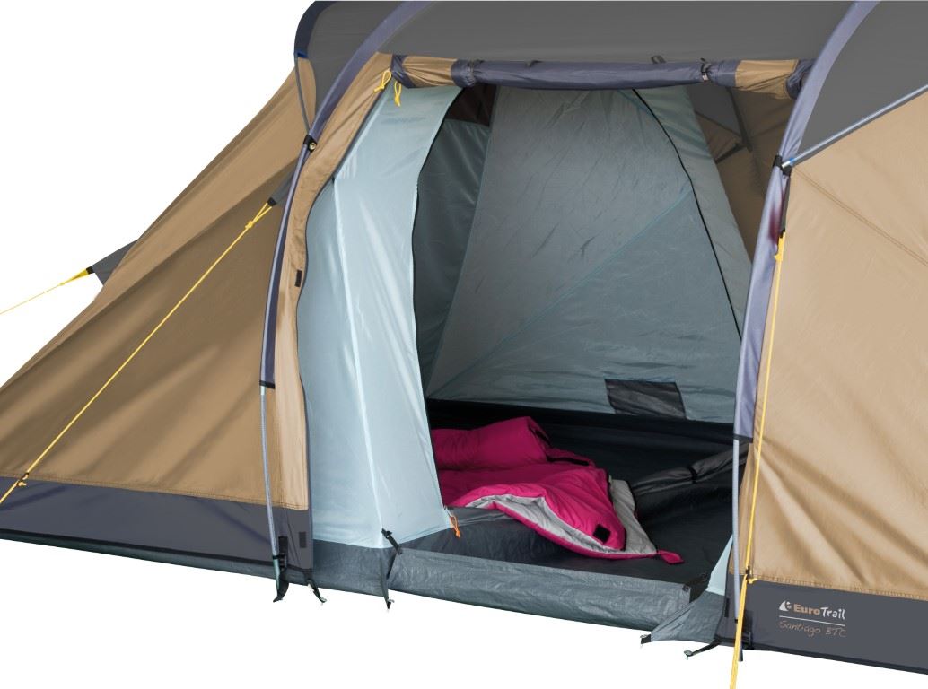 Eurotrail Santiago 120 Btc Alu Bijzettent Beige/Charcoal