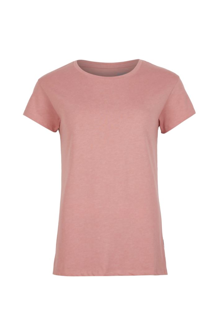 O'Neill T-Shirt Women Essentials t-shirt Ash Rose Xl - Ash Rose 60% Cotton, 40% Recycled Polyester Round Neck