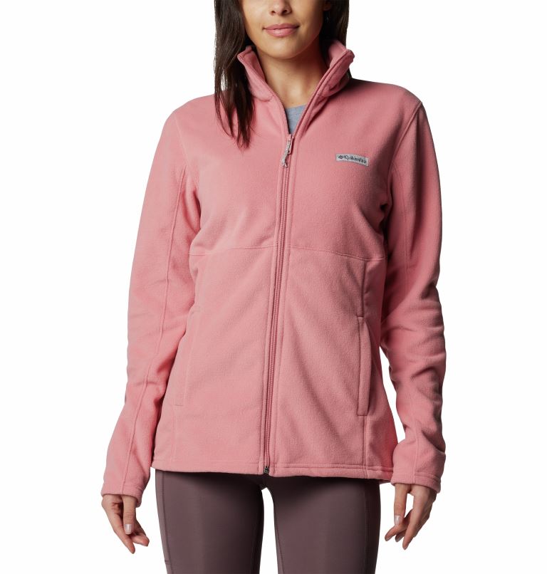 Columbia Basin Trail™ III Full Zip Fleece Dames Pink Agave M