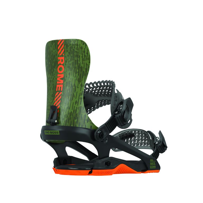 Rome 390 Boss Snowboardbinding Camo L/XL