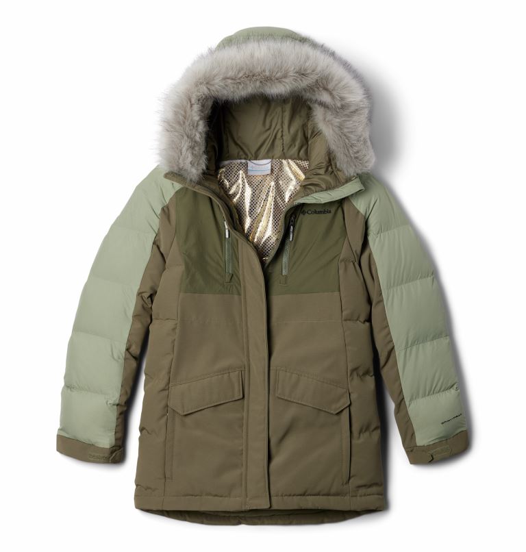 Columbia Marquam Peak Fusion™ III Parka Jas Kinderen Atoll, Nocturnal Heather S