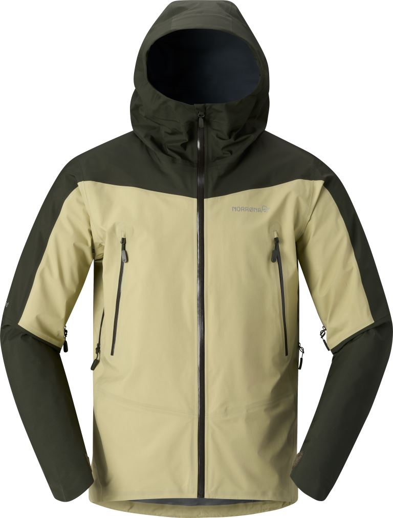 Norrona Falketind Gore-Tex Hardshell Jas Heren Sage Green M