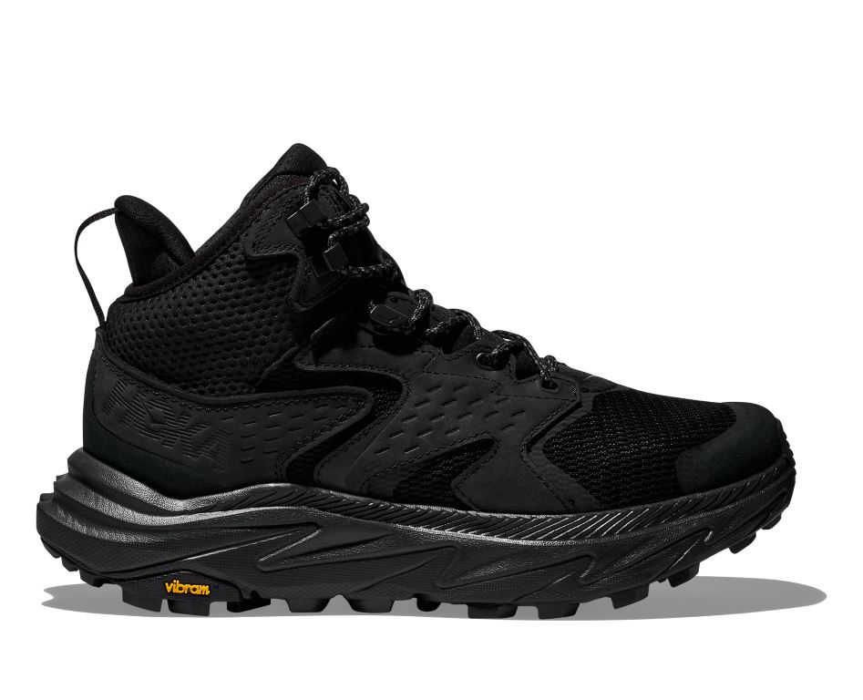 Hoka Anacapa 2 Mid GTX Hoge Wandelschoen Heren Black/Black 10,5