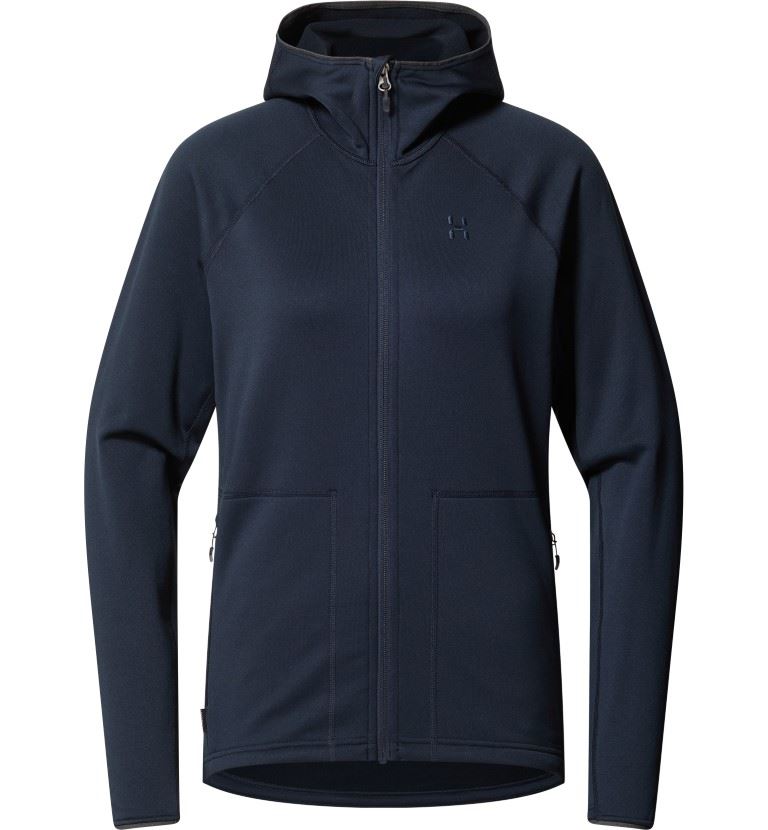 Haglofs Magma Mid Hood Isolatiejas Dames Tarn Blue L