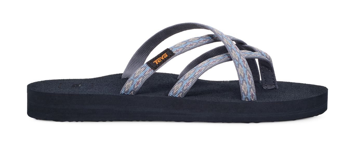 Teva Olowahu Slipper Dames Kaleidoscope Blissfull Blue 08