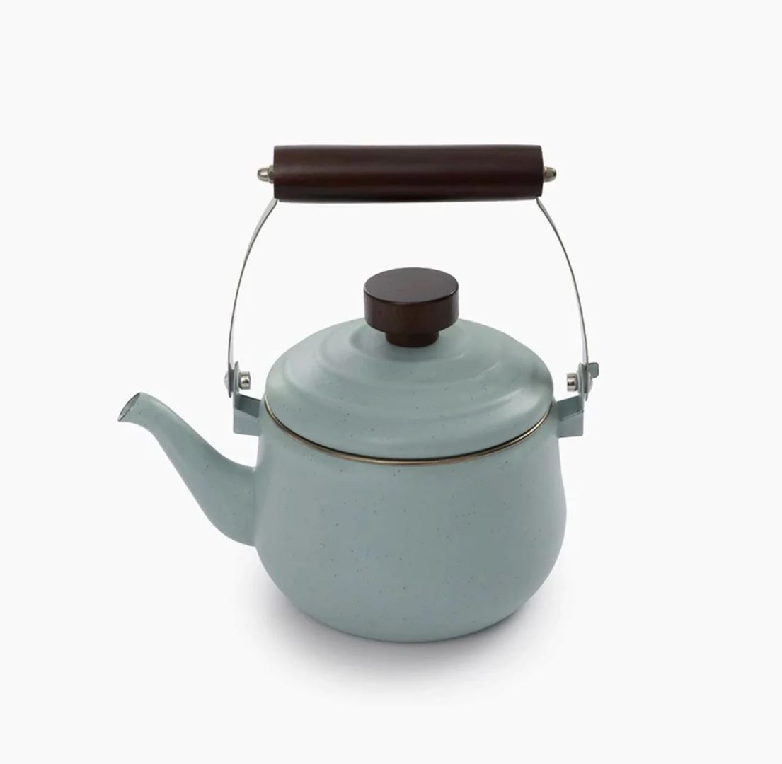 Barebones Teapot/Enamel Mint Servies Mint