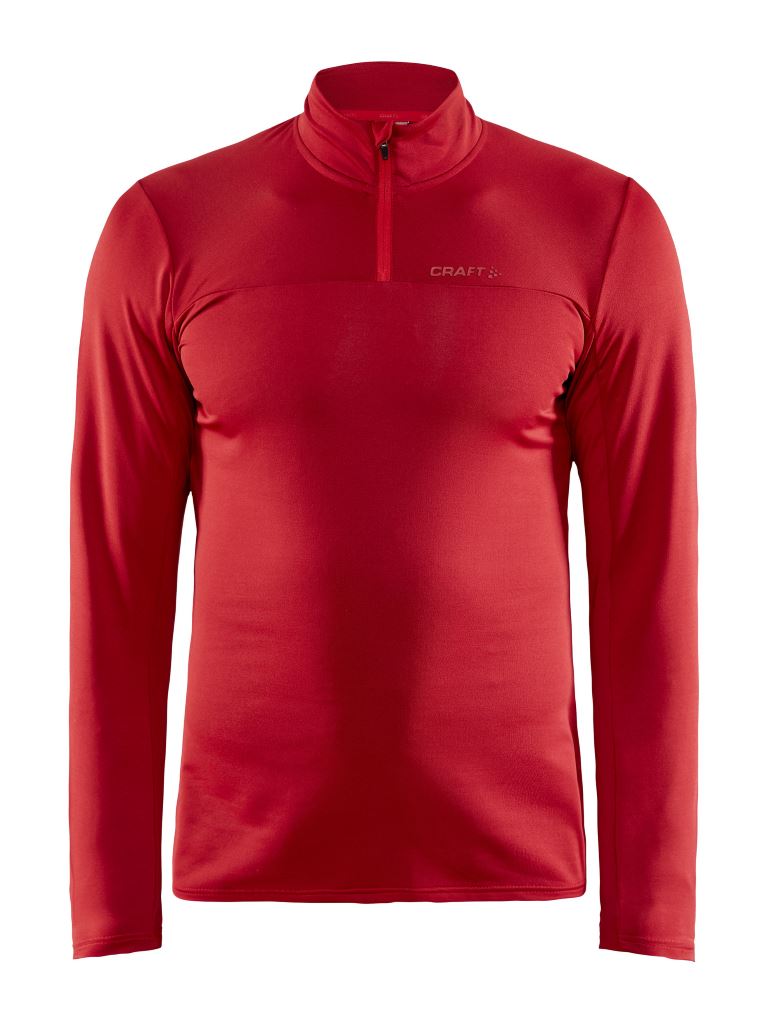 Craft Gain Midlayer Shirt Heren Bright Red S