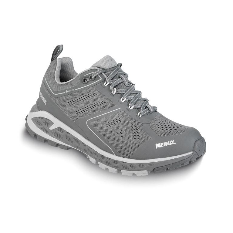 Meindl Power Walker Lady 2.0 Lage Wandelschoen Dames Grau/Silber 6,5 (40)