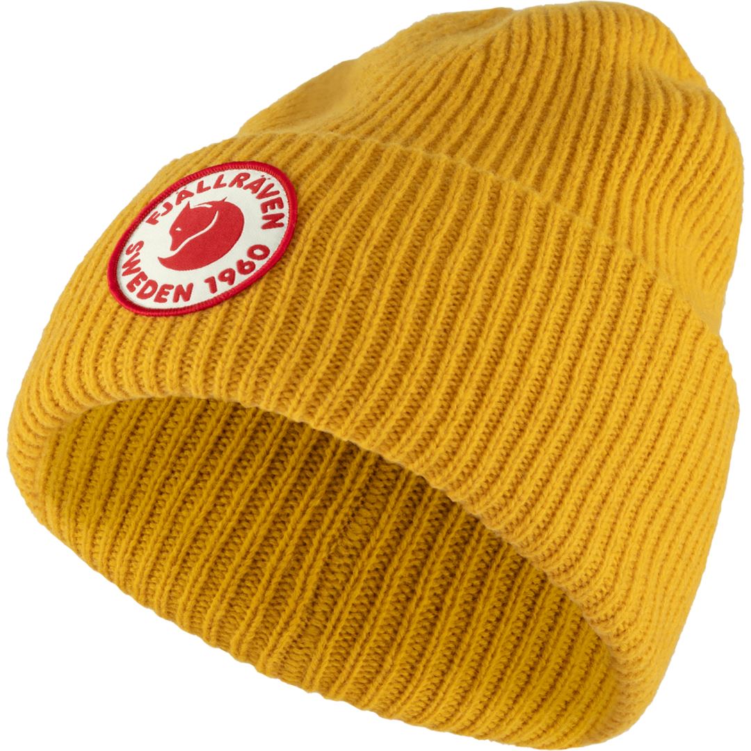Fjallraven 1960 Logo Muts Mustard Yellow OS