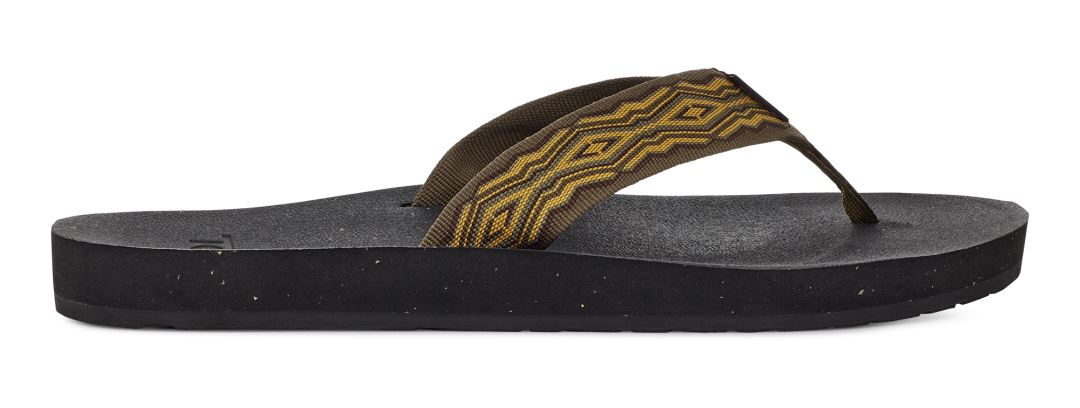 Teva Reflip Heren Slipper Quincy Dark Olive 09