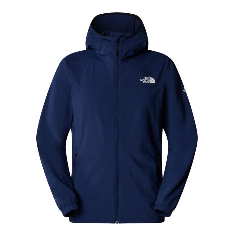 The North Face Mountain Athletics Hooded Wind Jas Heren Summit Navy XL