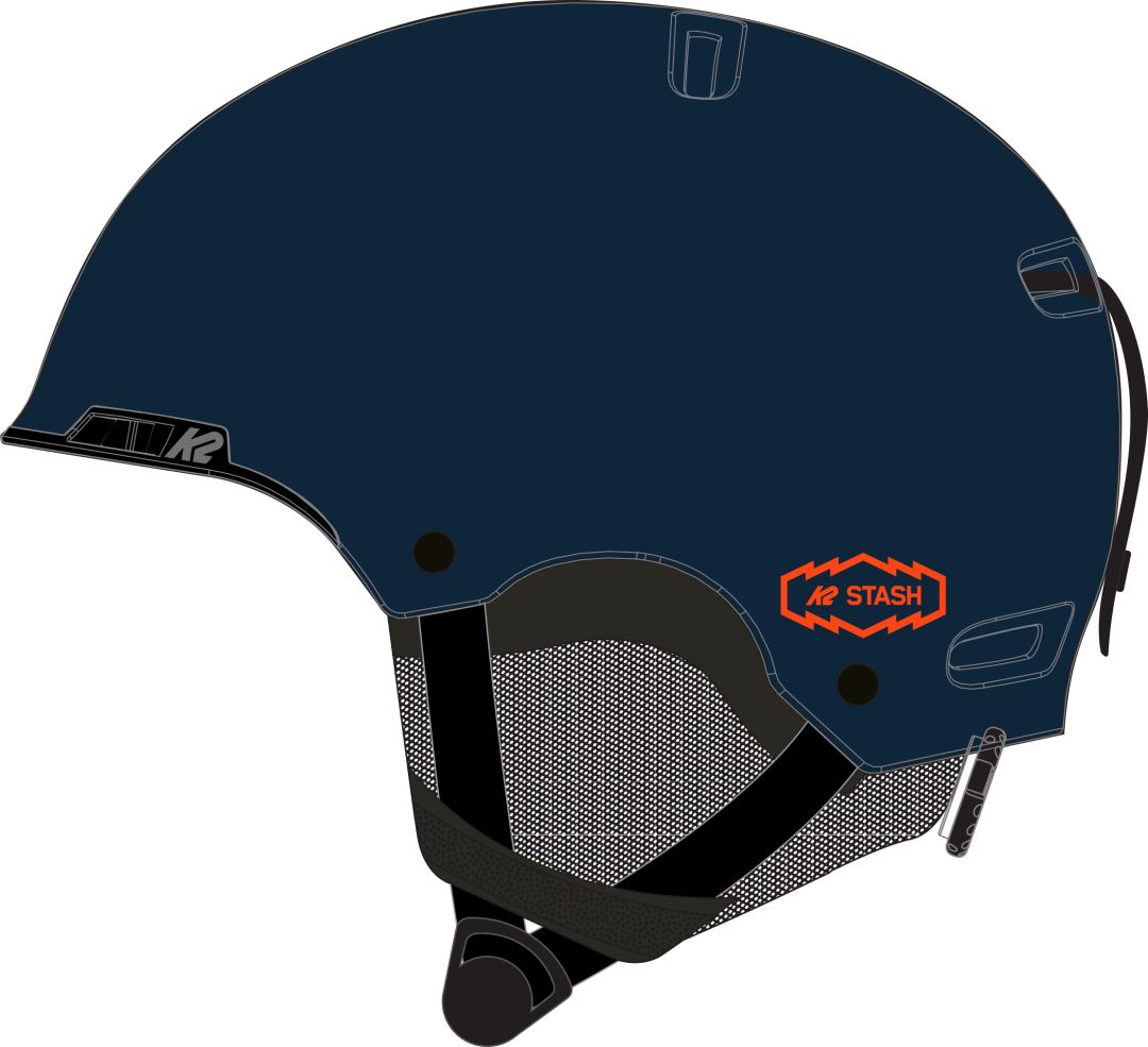K2 Stash Helm Heren Navy L/XL