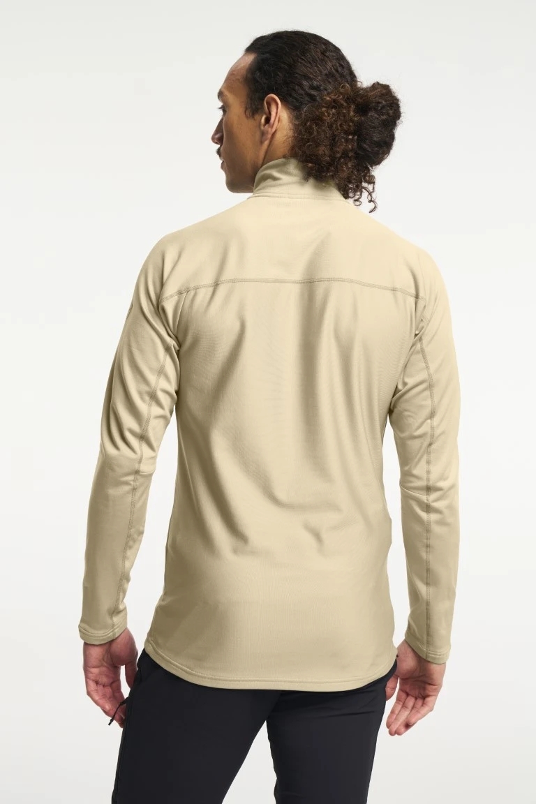 Tenson Txlite Base Half Zip Pully Heren Olive Gray Xl