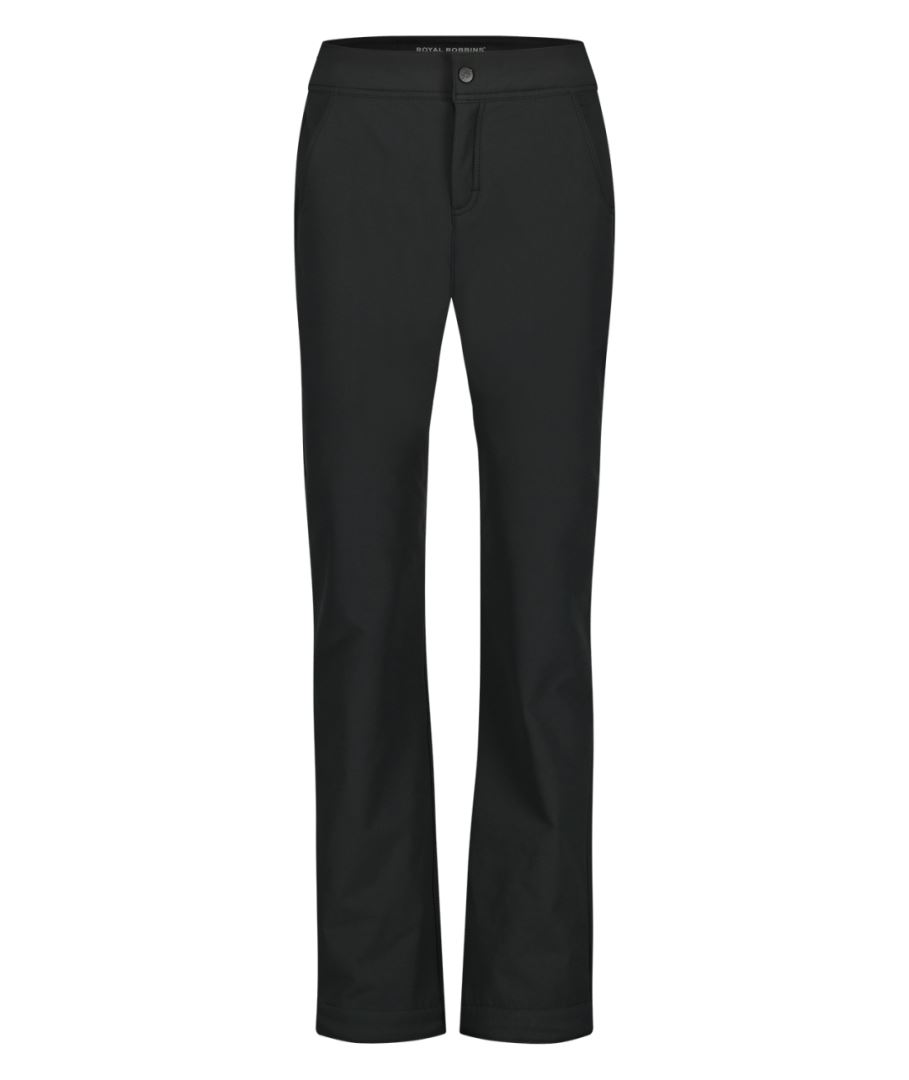 Royal Robbins Alpine Mtn Pro Winter Pant - Outdoorbroek - Dames - Zwart - Maat 6