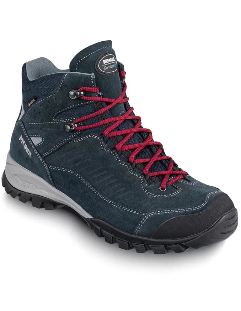 Meindl Salo Mid Gtx Heren Hoge Wandelschoen Marine/Rot 8