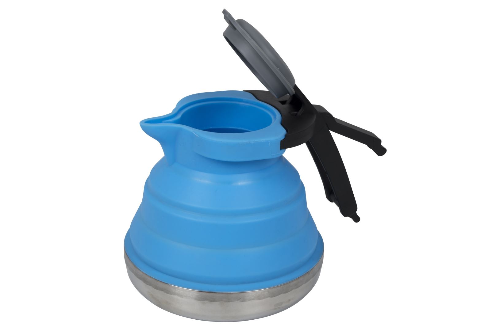 Bo-camp Opvouwbaar 1, 2L Fluitketel Grijs