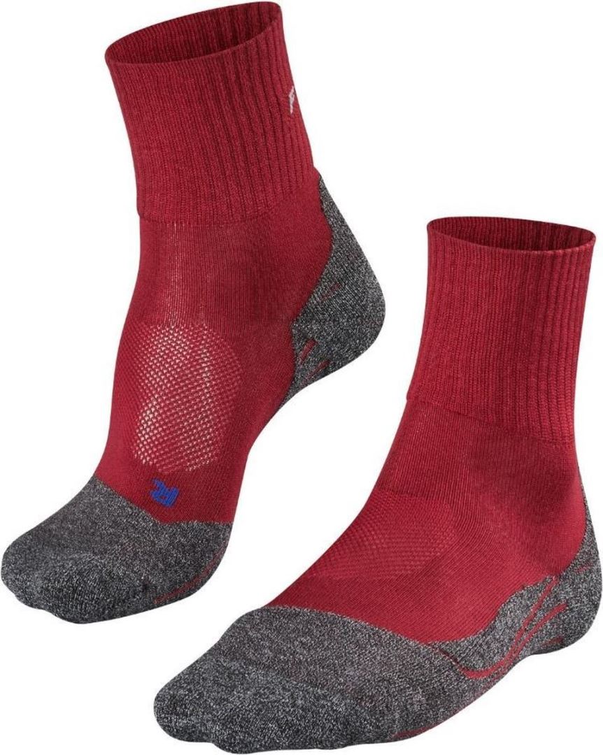 Falke Tk2 Short Cool Heren Wandelsok Ruby 44-45