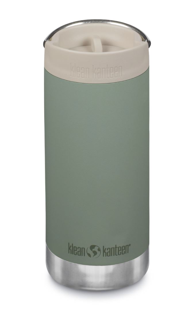 Klean Kanteen TKWide 12oz/355 Ml Met Koffie Dop Thermosfles Sea Spray 355ml