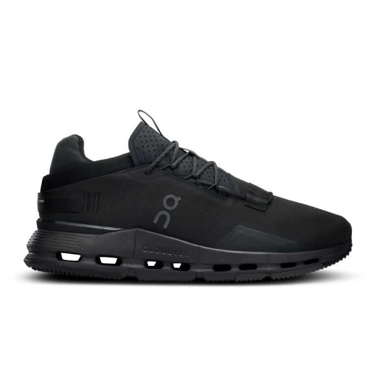 ON Cloudnova Lage Wandelschoen Heren All Black 42
