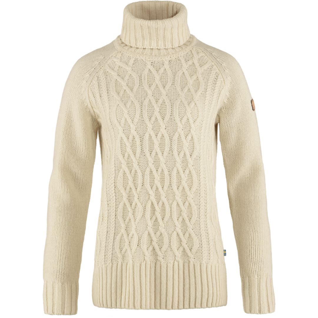 Övik Cable Knit Roller Neck Dames Trui Soellaart.nl