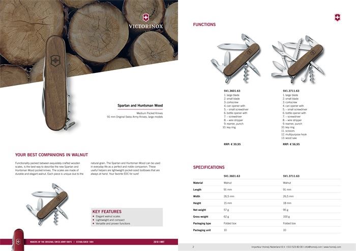 Spartan Wood Blister Vp Zakmes