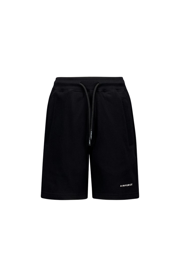 Airforce Basic Kortebroek Kinder - Jongens True Black/White 8