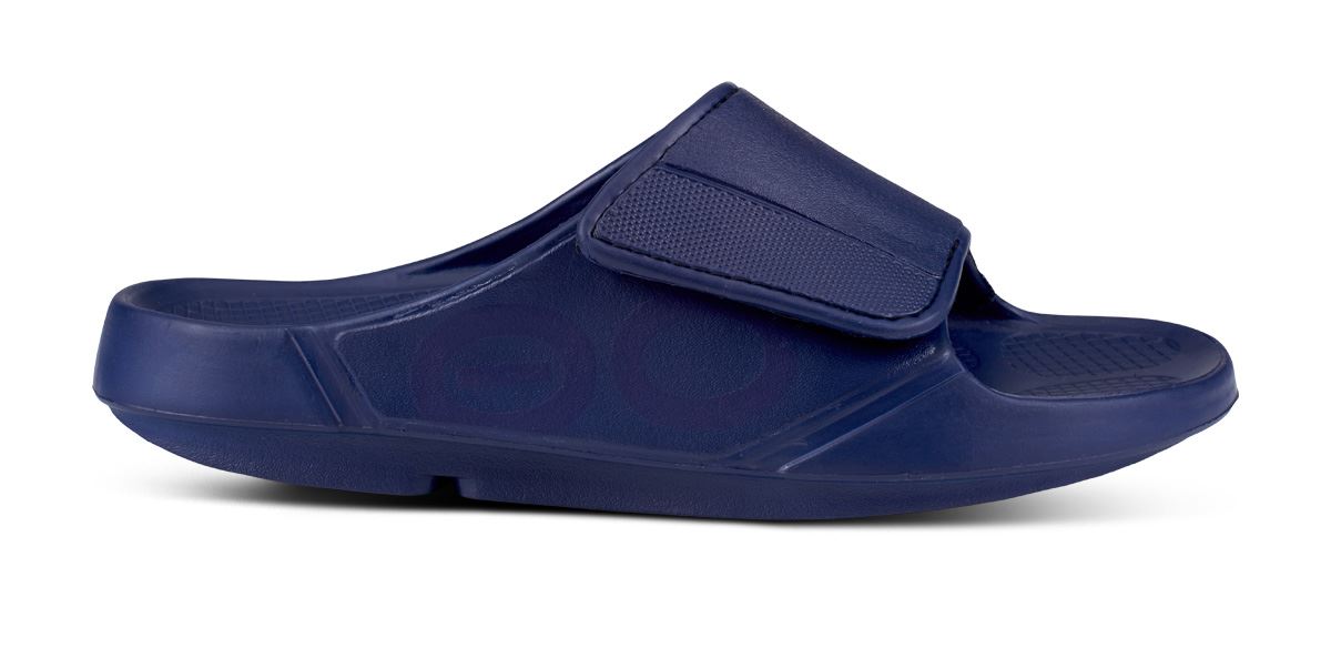 Oofos OOahh Sport Flex Slipper Navy 44/M11/W13