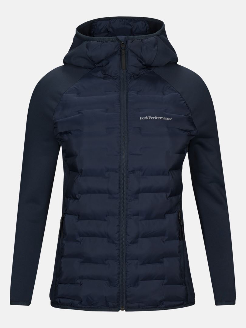 Peak Performance Argon Hybrid Hood Dames Isolatiejas Blue Shadow XL