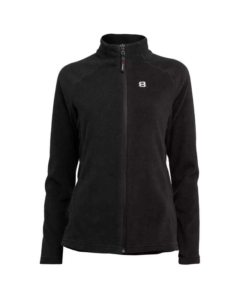 8848 Altitude Agent Micro W Fleece Jacket - Black - Outdoor Kleding - Fleeces en Truien - Fleece