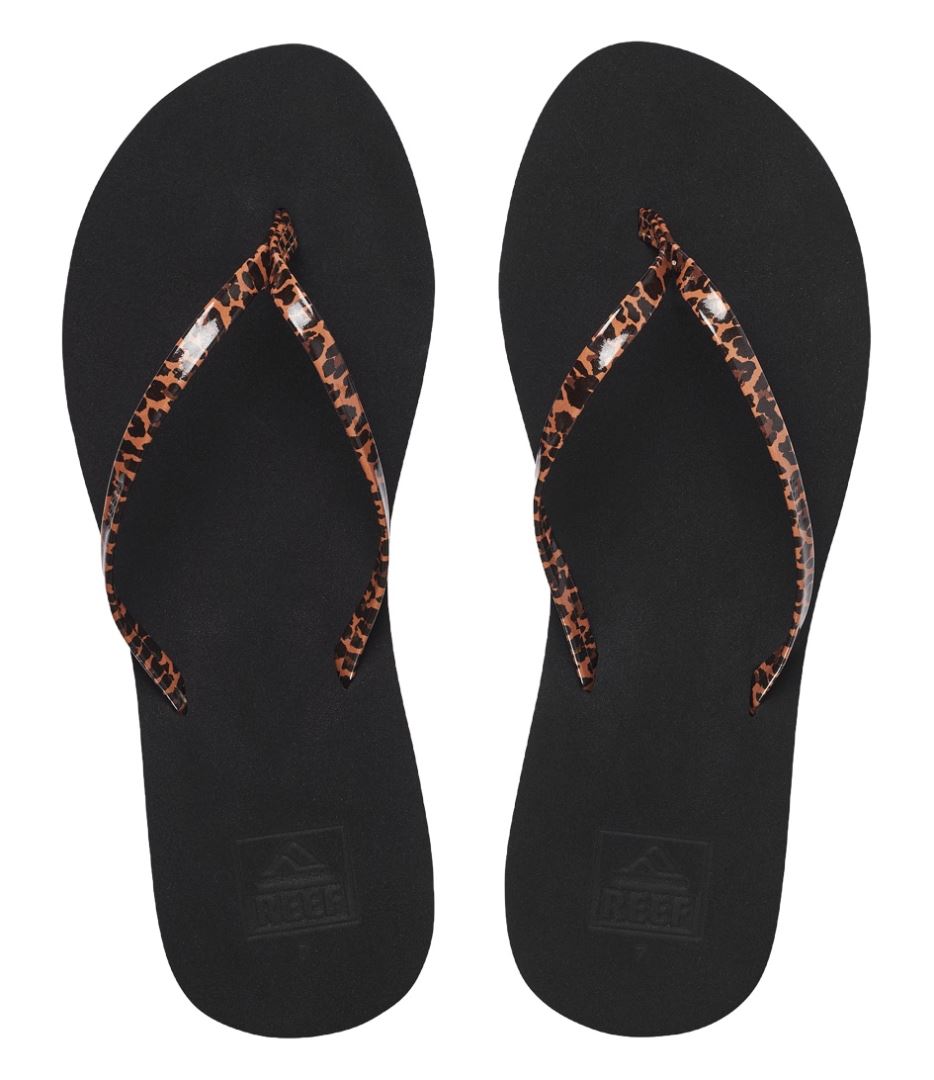 REEF Bliss Nights Dames Slipper Leopard 7
