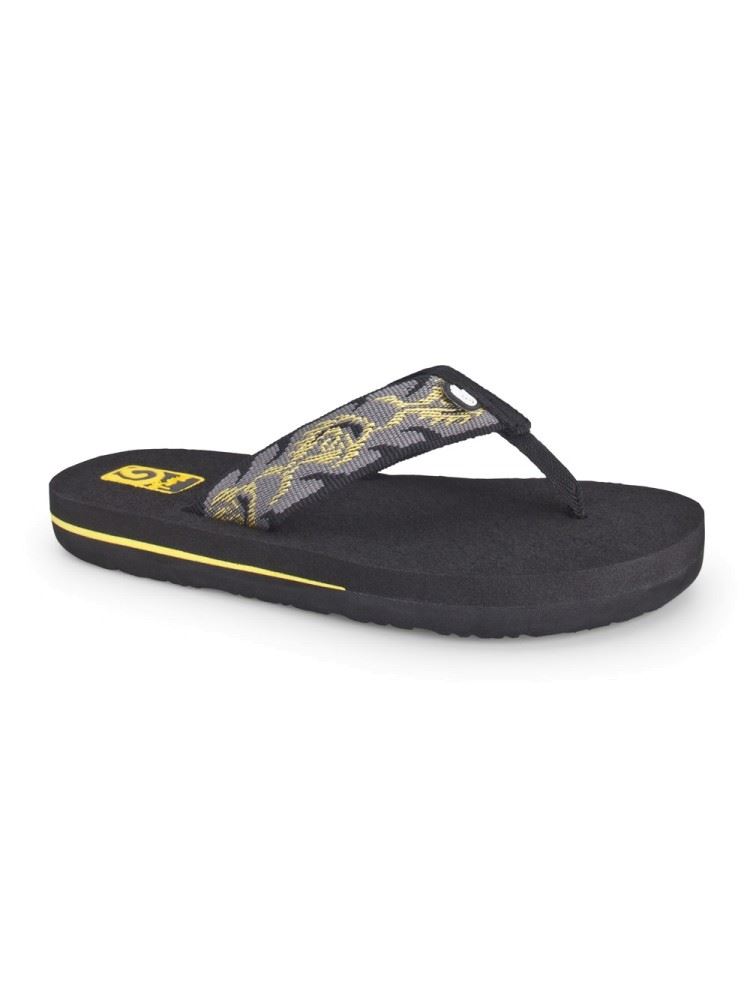 Teva Mush II K&apos;s Kinder Sandaal Piranha Cyber Yellow C10-27