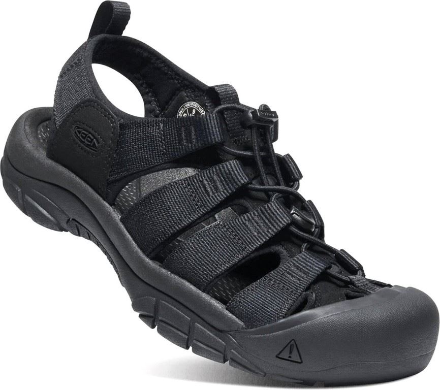 Keen Newport H2 Sandaal Heren Triple Black 9, 5