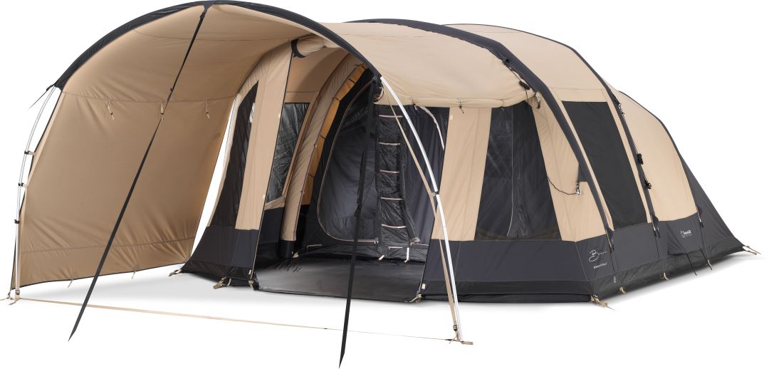 Bardani Airwave 410 Deluxe Tc Familietent Grijs/Antraciet