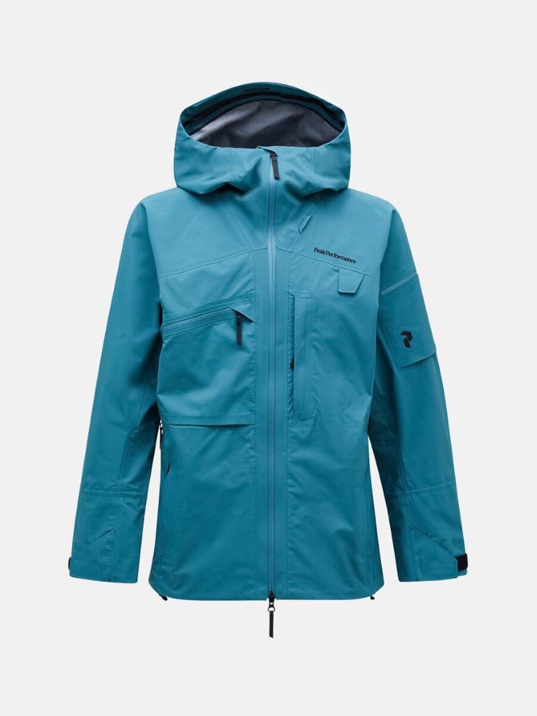 Peak Performance Alpine Gore-Tex Wintersportjas Heren Hydro Fresh-Black L