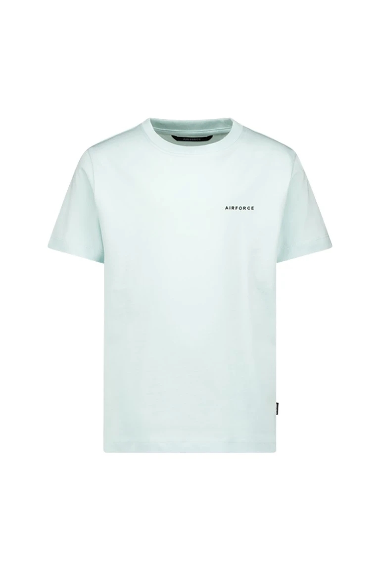 Airforce Basic T-shirt Kinder - Jongens Pastel Blue/True Black 6