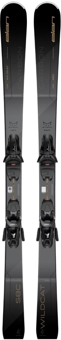 Elan Wildcat S8 C Light Shift Dames Ski Black 144