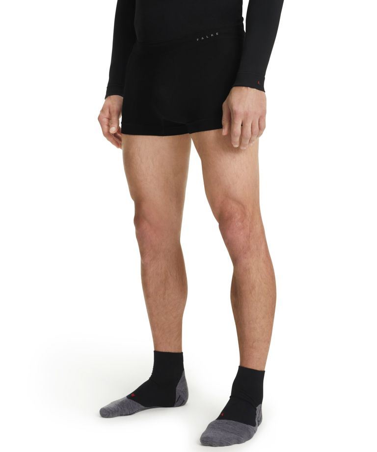 Falke Boxer Wool-Tech Light Onderbroek Heren Black S