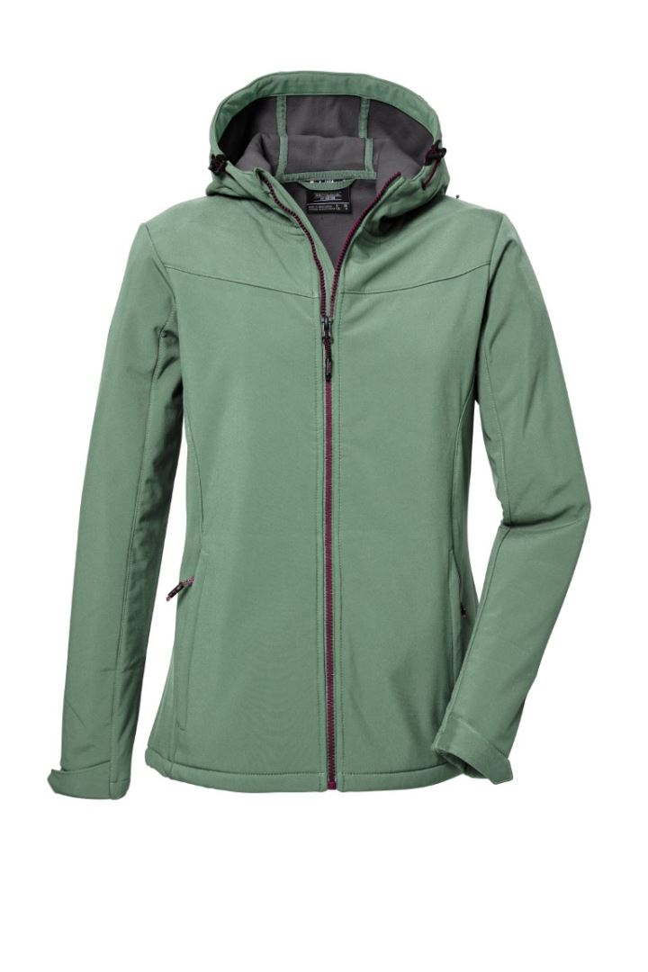 Killtec KOS 179 Softshell Jas Dames pistachio 36