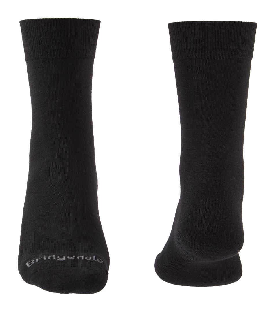 Bridgedale Everyday Lightweight Merino Performance Boot Heren Wandelsok Black M