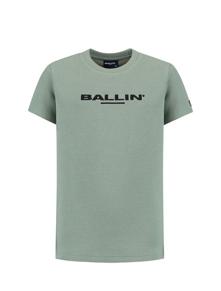 Ballin Regular fit Crewneck SS T-shirt Kinderen Green 10