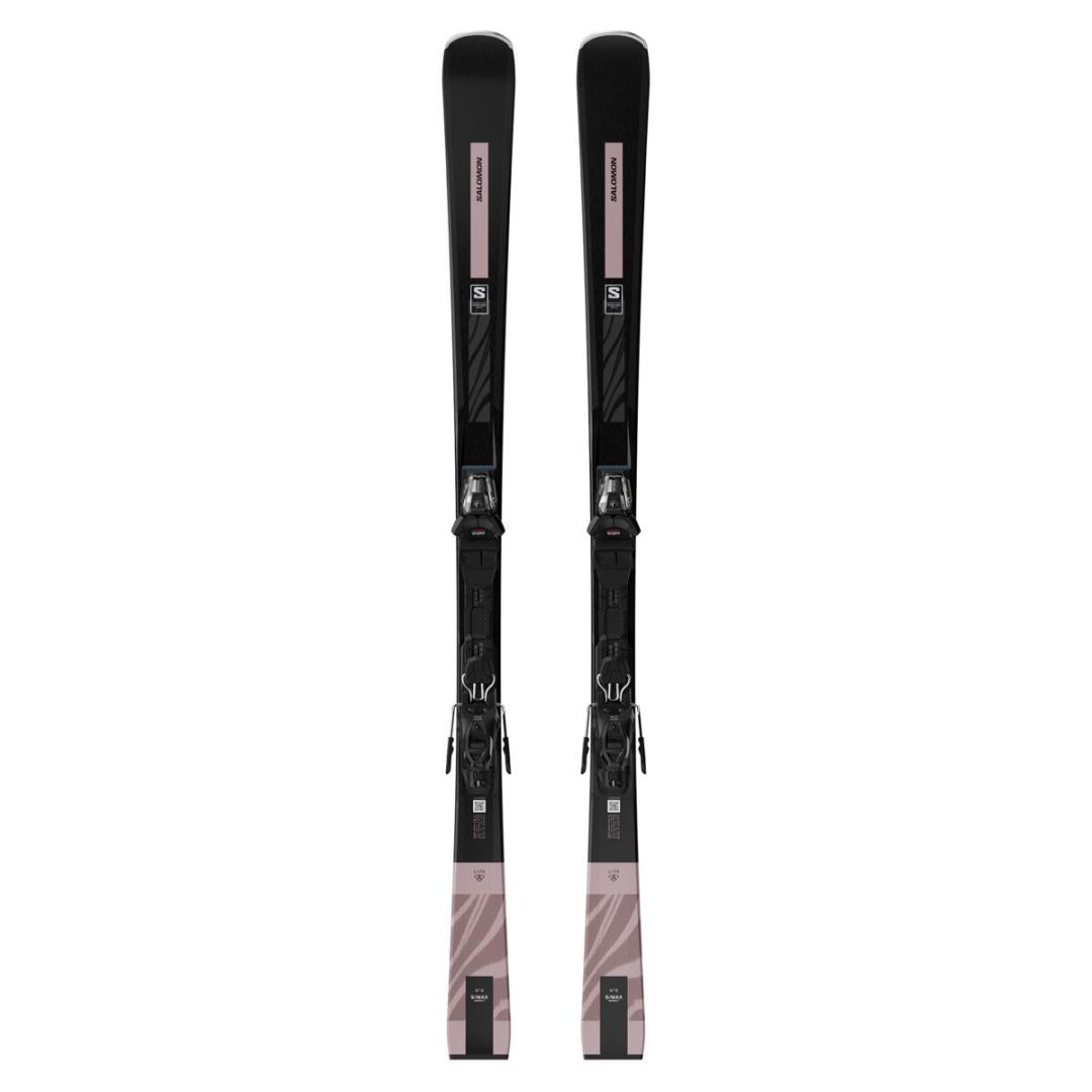 Salomon S/Max N°8 Dames Ski Black/Rose Gold Metallic 150
